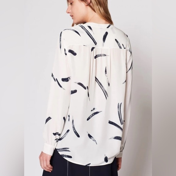 Joie Silk Button Down Blouse - Picture 5 of 7
